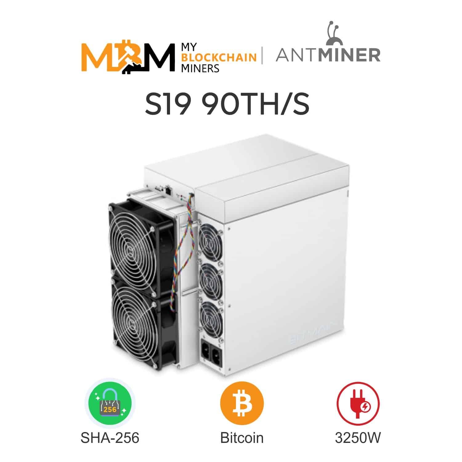 Bitmain Antminer S19 90Th/s