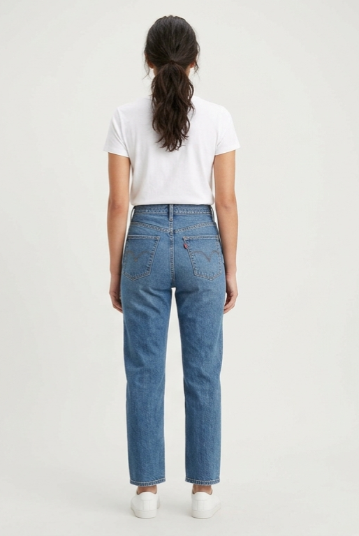 Premium Classic Straight Leg Blue Jeans