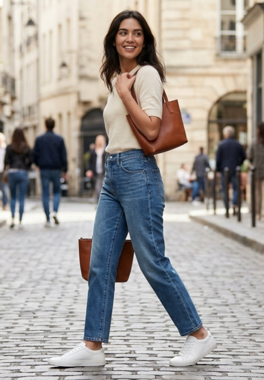 Premium Classic Straight Leg Blue Jeans