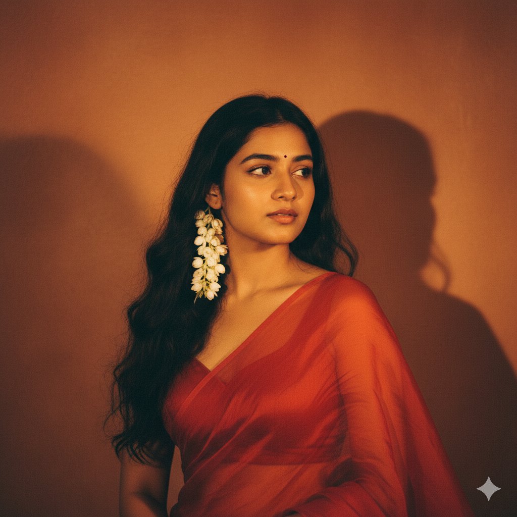 Stunning portrait of a young Indian woman