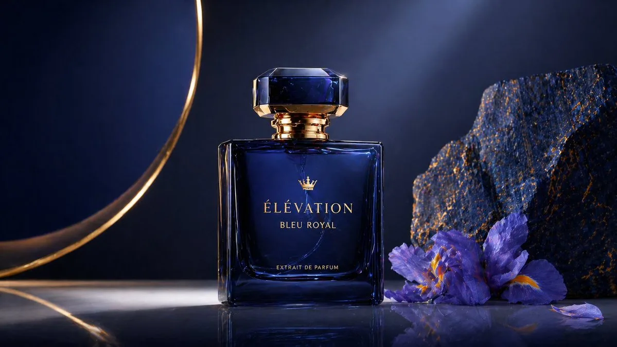 high-end premium advertising illustration