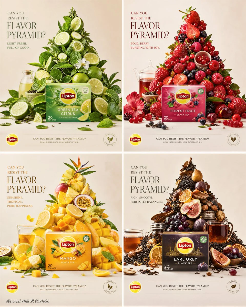 lipton-ingredient-summit-system-four-panel-campaign-board
