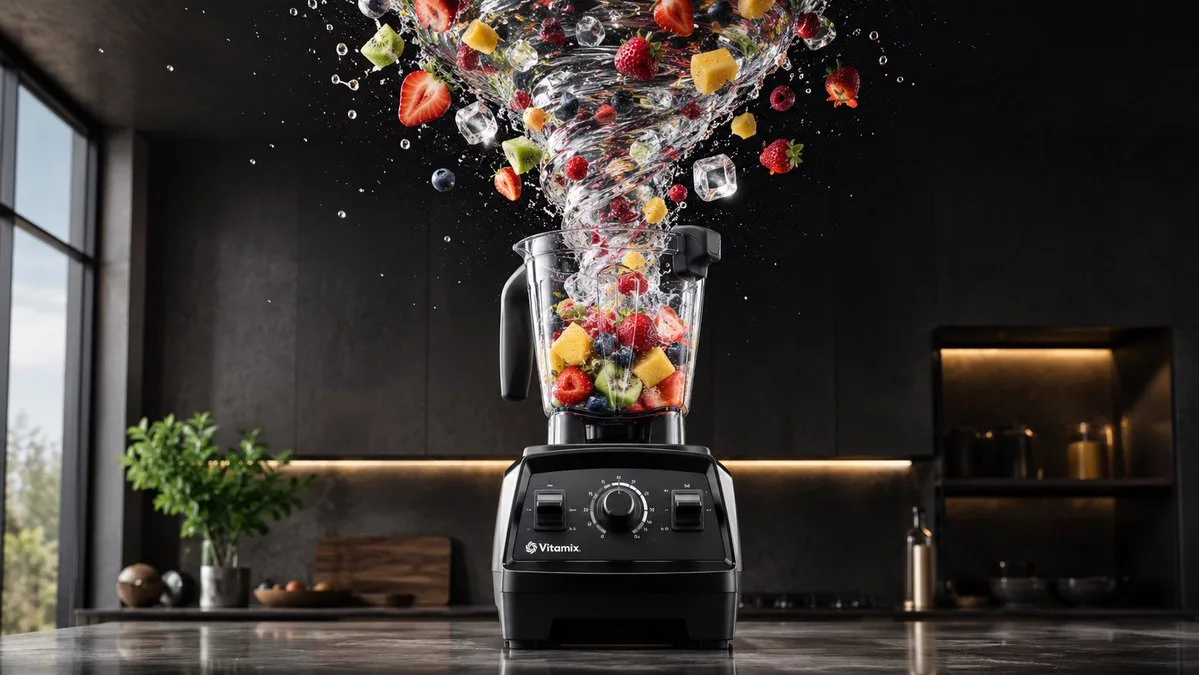 Break Gravity: Frozen-Vortex Blender Ad