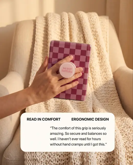 Testimonial card overlay static ad layout
