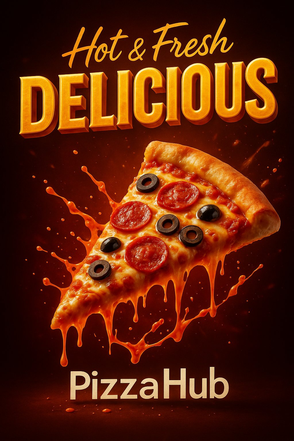 Explosive Pizza: Dynamic  Ad Campaign