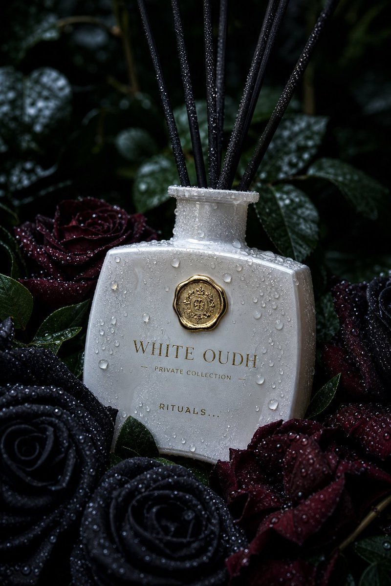 White Oud – Dark Floral Elegance 🖤✨