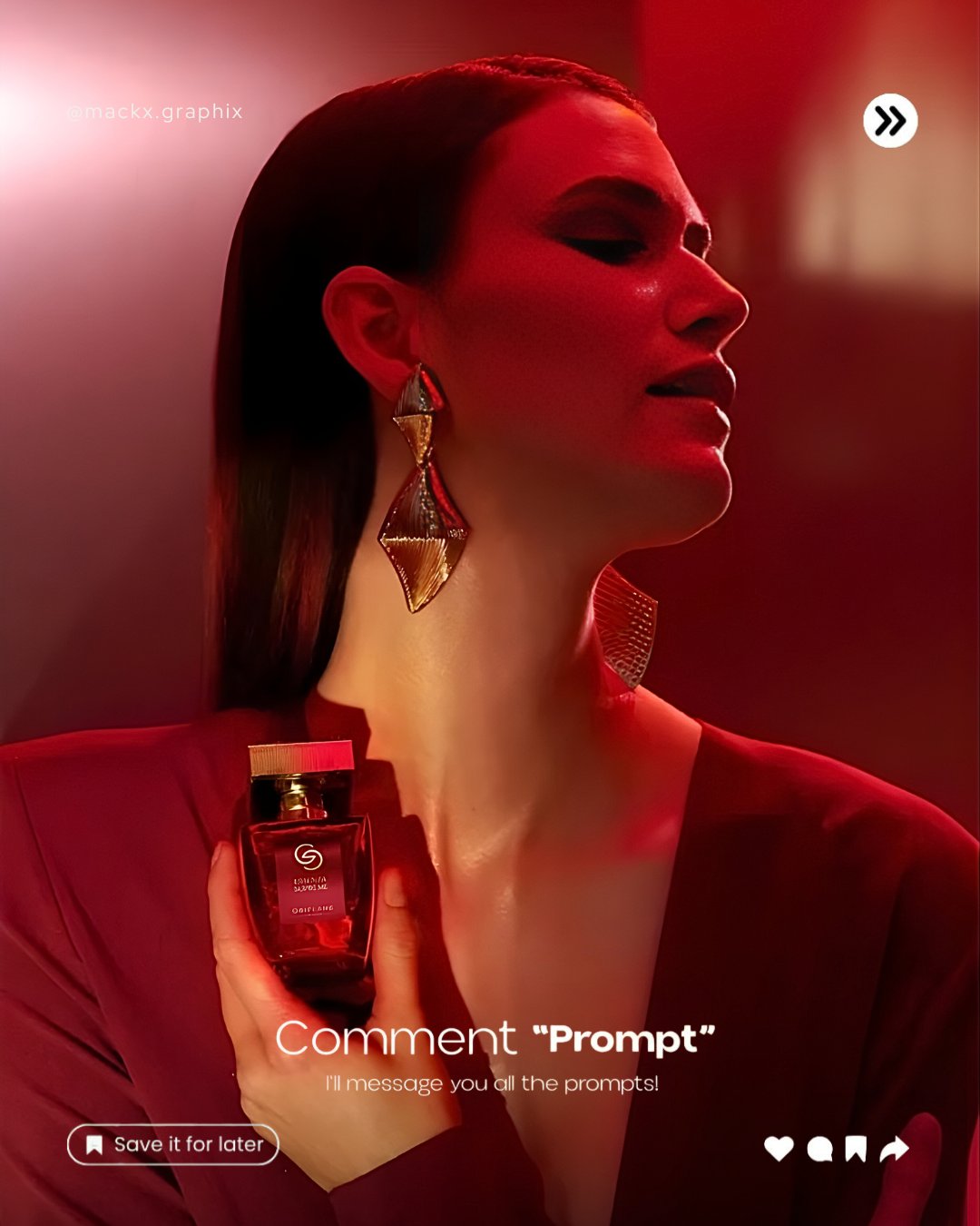 Velvett Inferno — Luxury Perfume Flame Shot