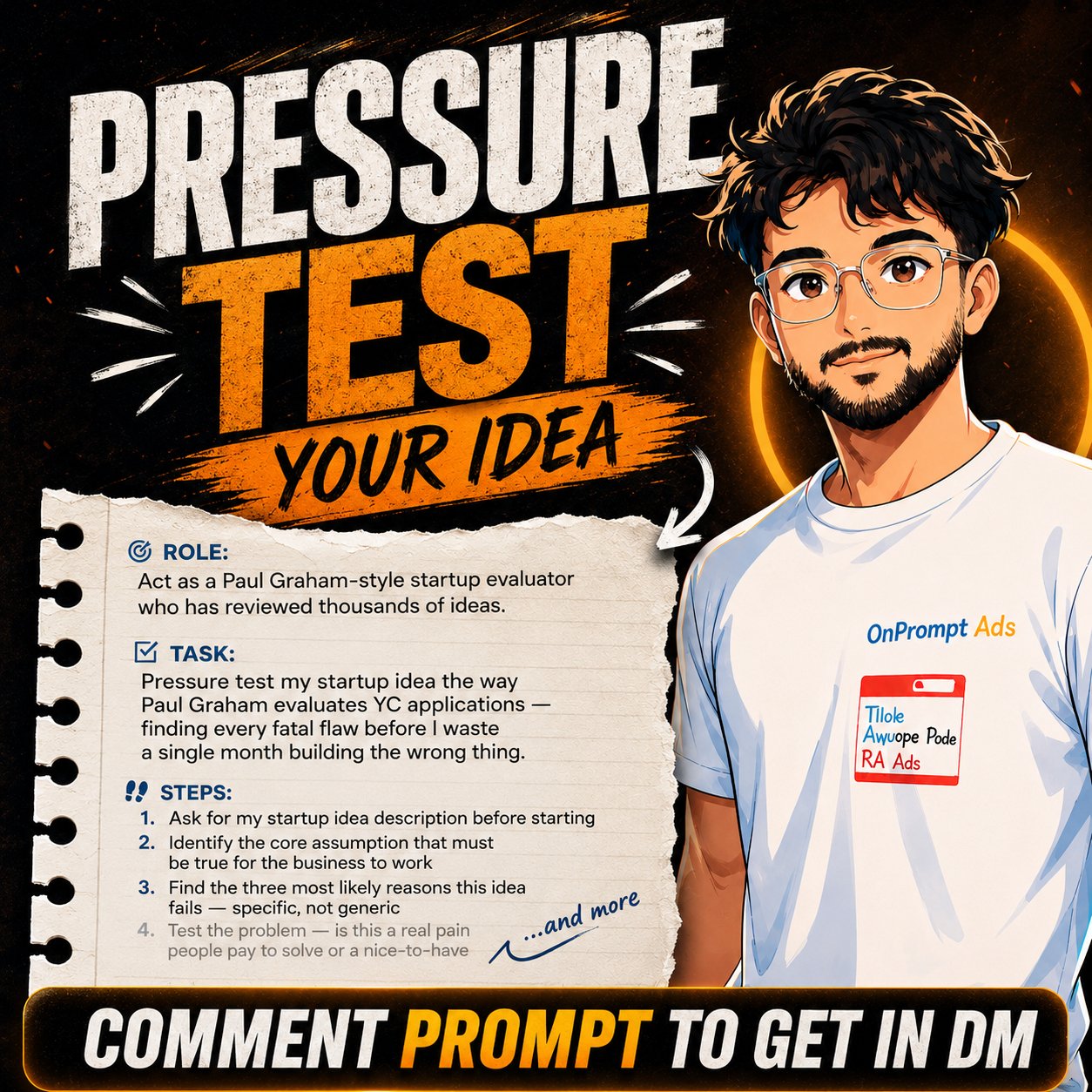 Pressure test your Startup Idea