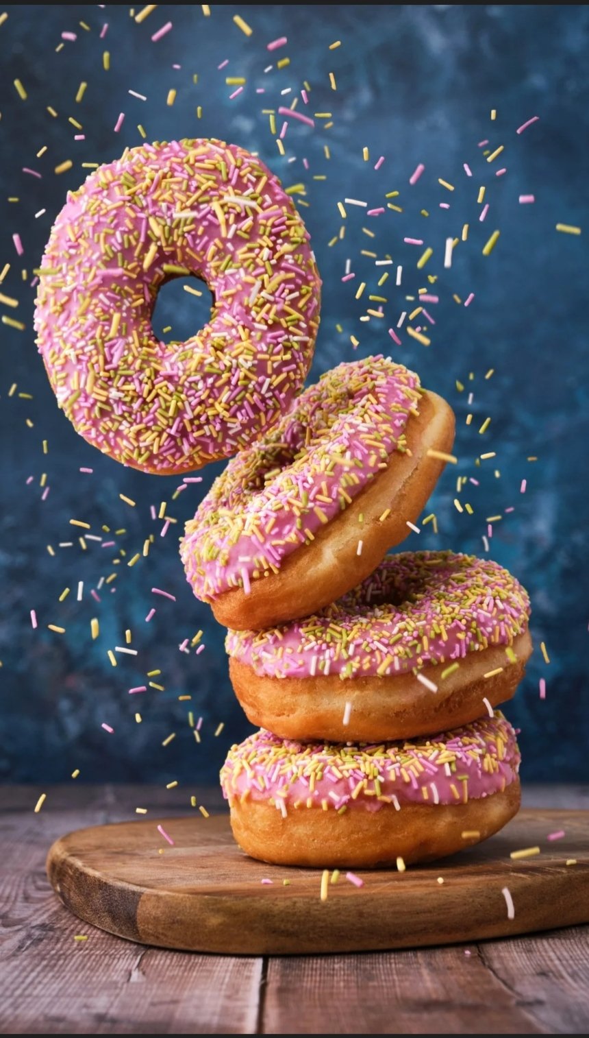 Donut photoshoot 