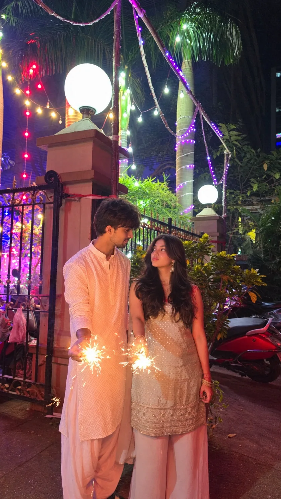 Diwali Couple Ultra Realistic Recreation