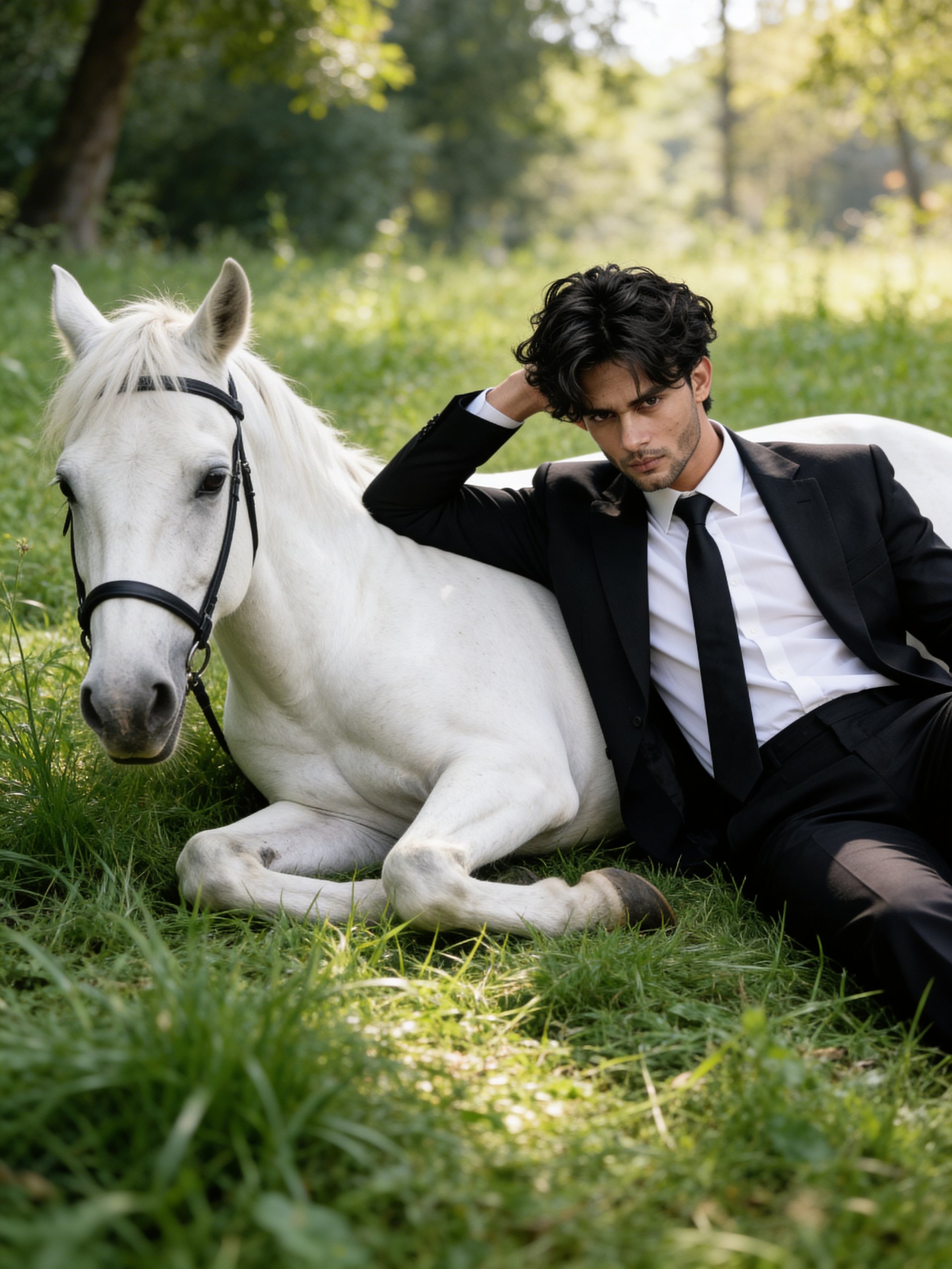 Aesthetic horse prompt 