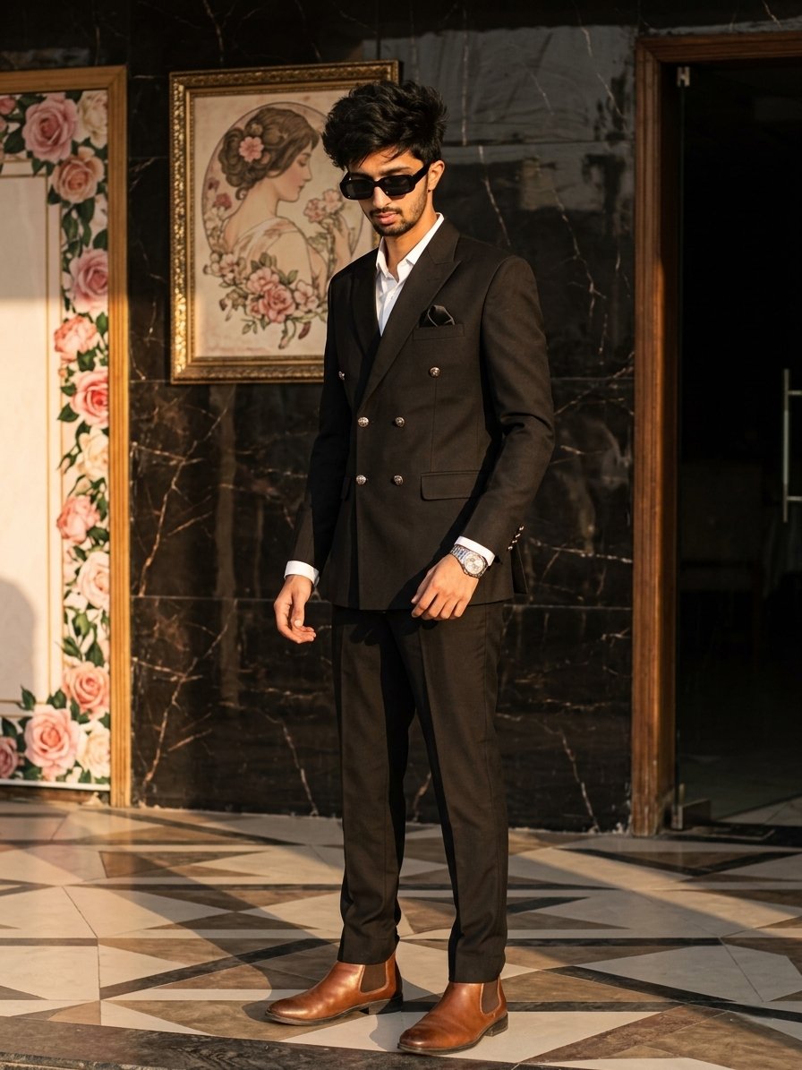 Luxury Fashion Potrait Image Prompt 