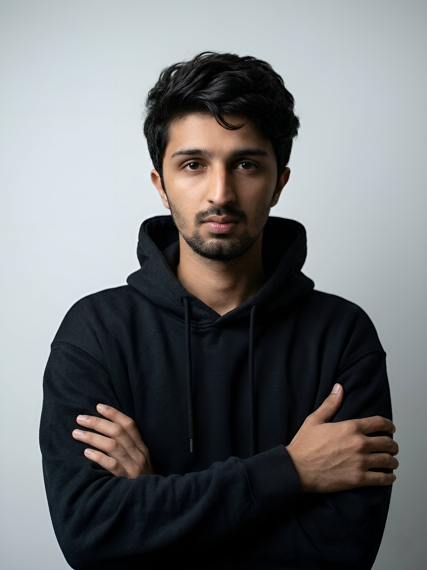 Black Hoodie Aesthetic Prompt 