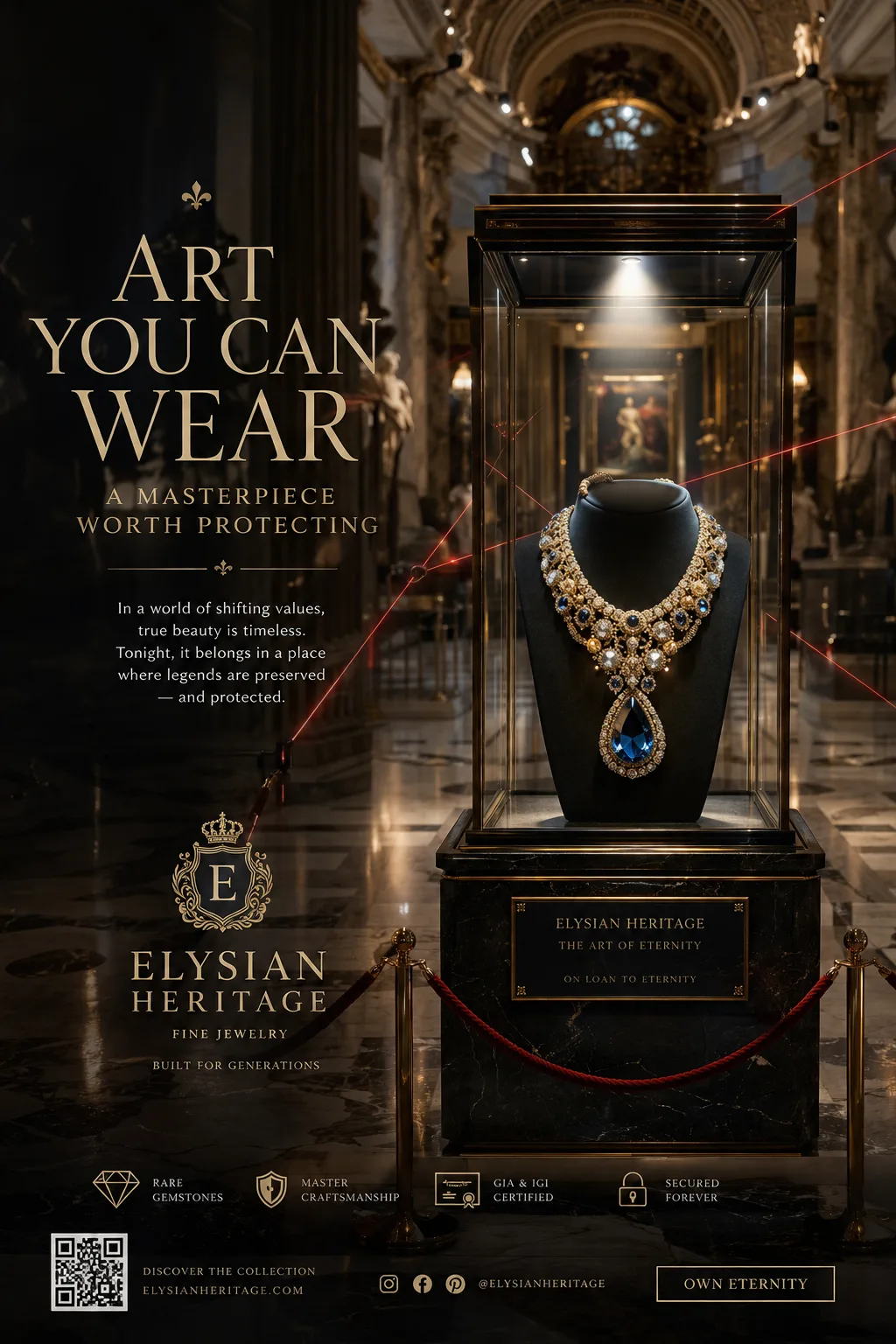museum-after-hours: ultra-premium jewellery campaign
