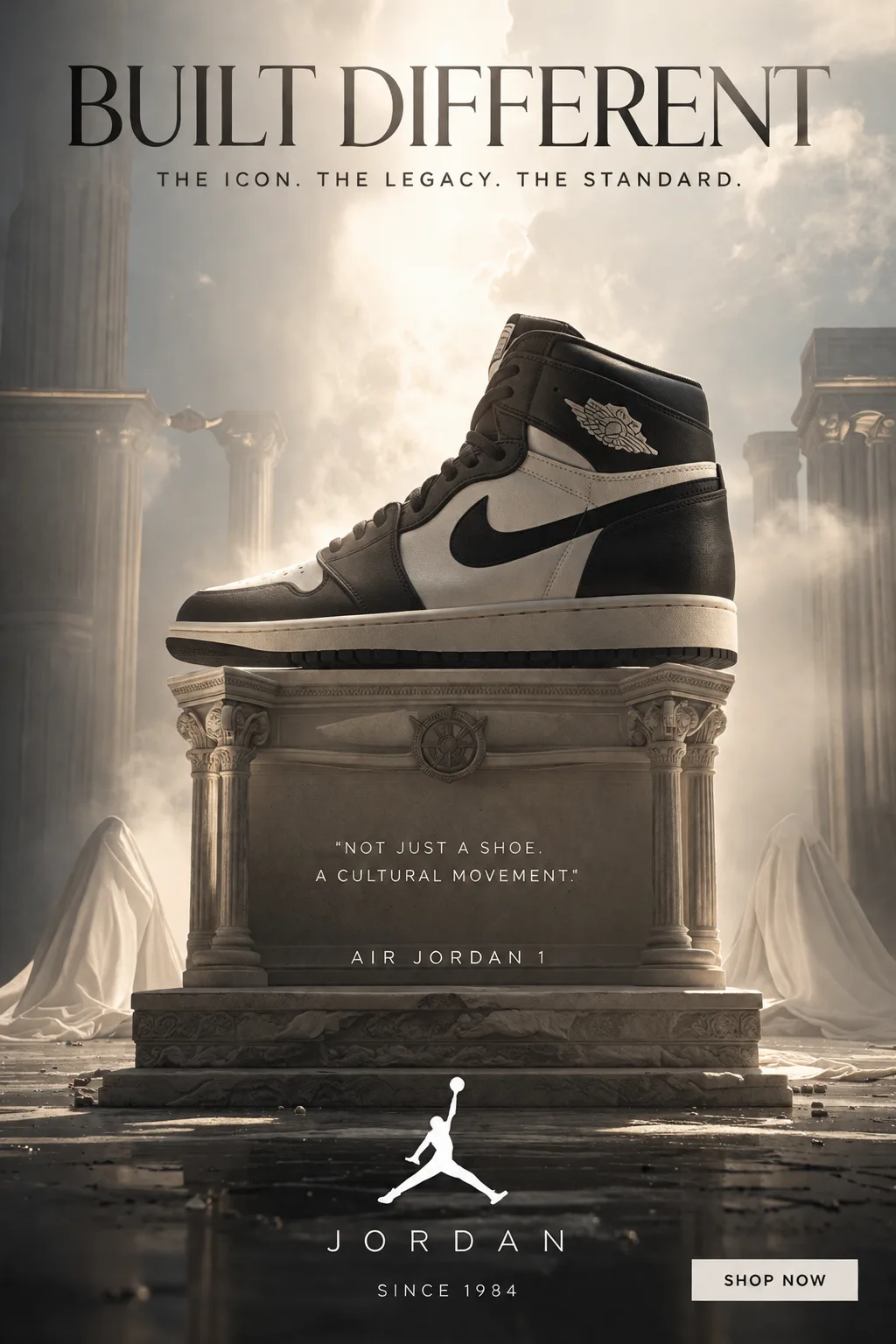Monumental Sneaker — Luxury Editorial Campaign