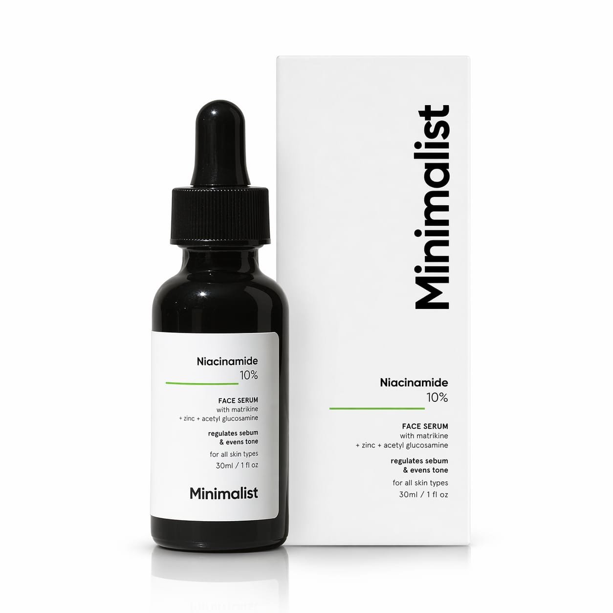 Ultra Realistic Niacinamide Face Serum Product Ad Prompt