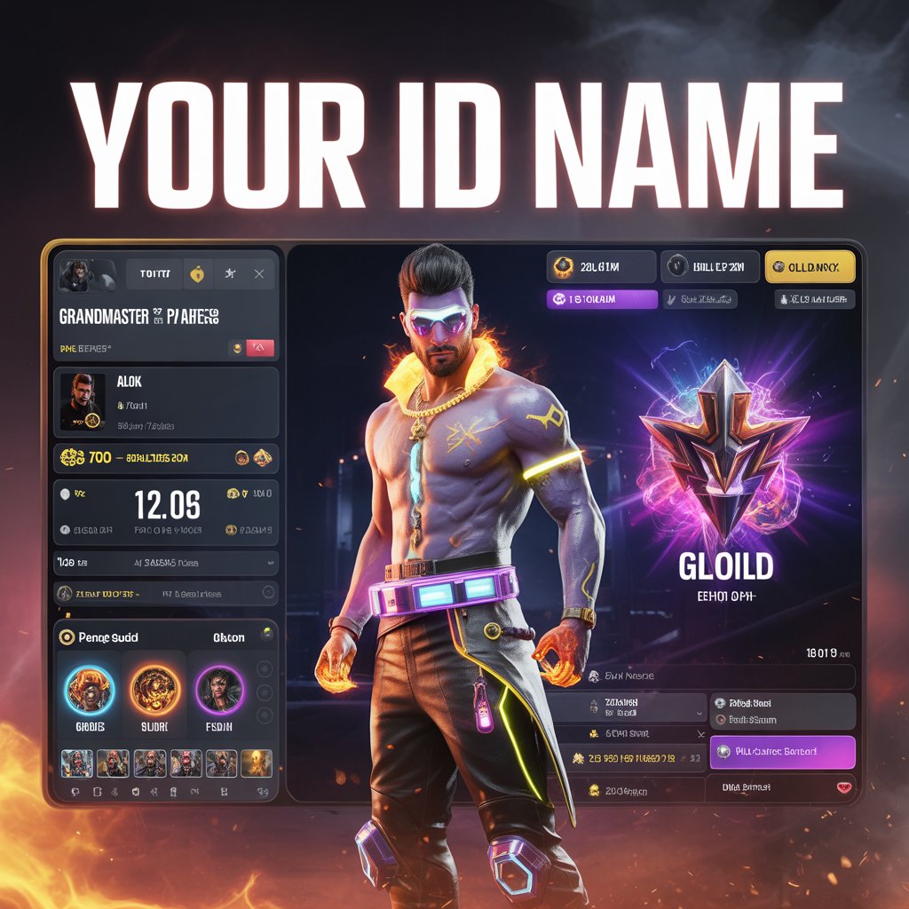 💀 “Grandmaster Alok: The Deadly Elite Free Fire Legend (4K Ultra Luxury Profile)”