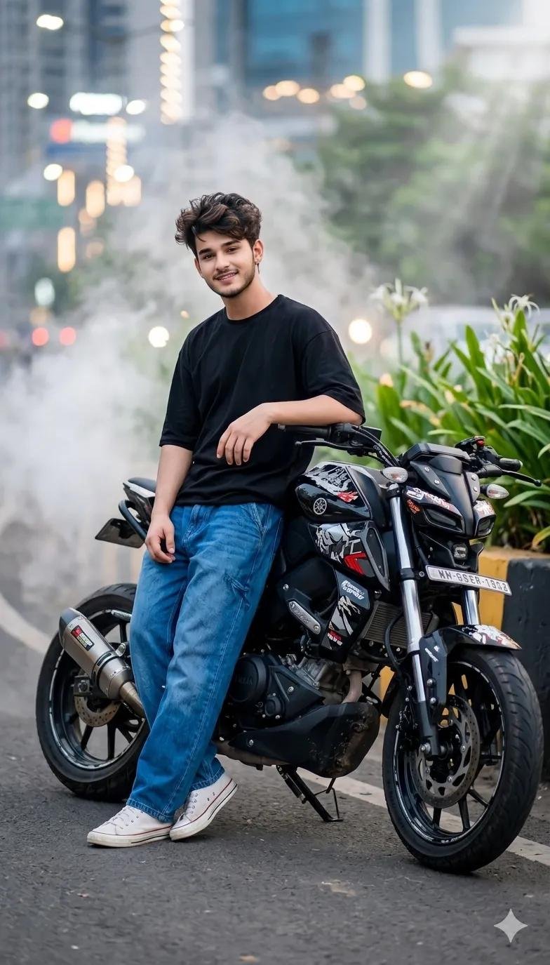Indian black modified MT 15