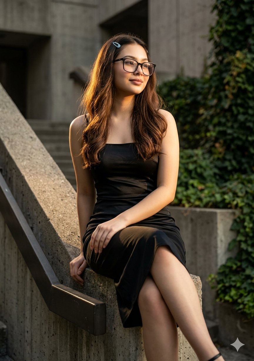 black dress prompt