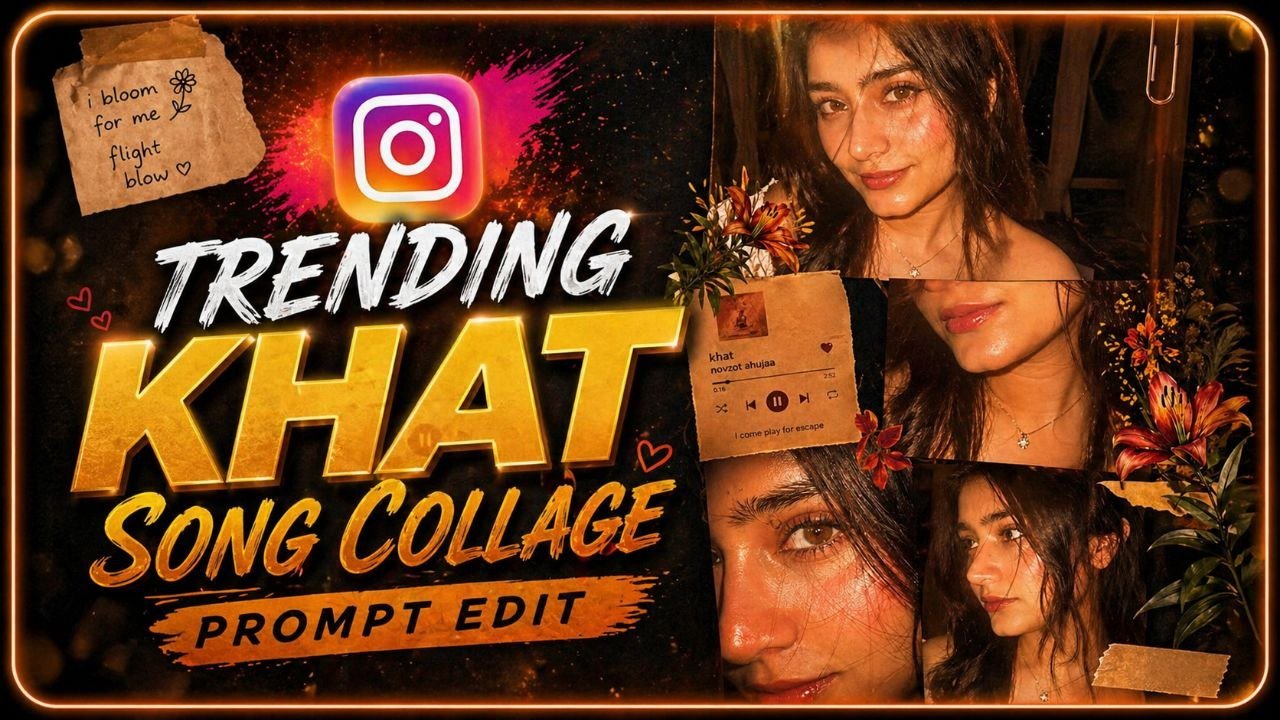 Trending khat song collage Prompt