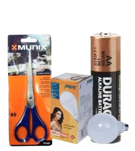 Batteries, Scissors & Locks