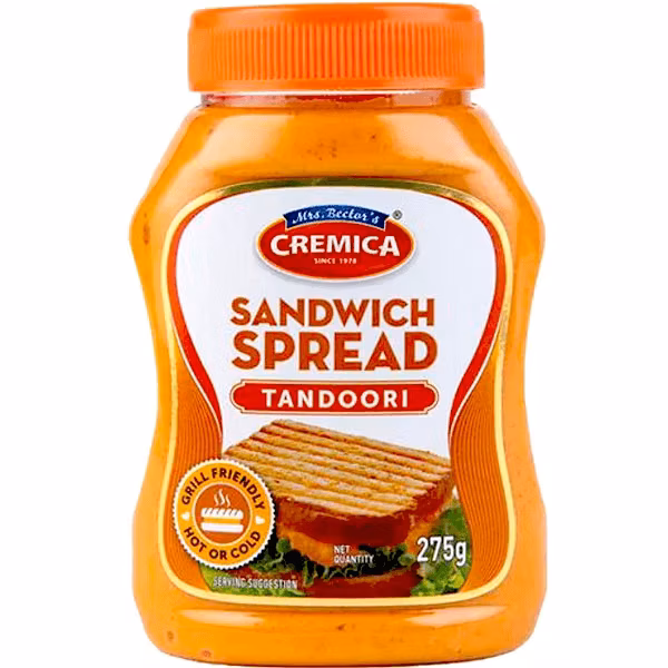 Cremica Tandoori Sandwich Spread 275 Gm - Buy online at best price on GharEdukaan