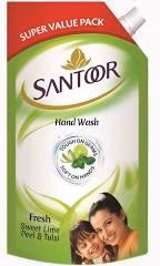 Santoor Handwash  - 750ml Fresh