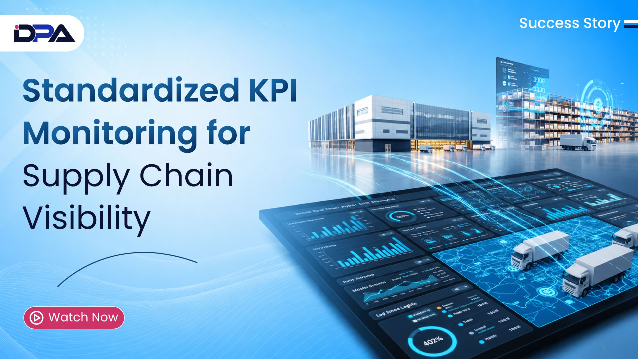 Supply Chain KPI Dashboard for AOP Visibility