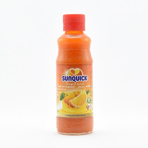 Sunquick Orange Apricot 330Ml - SUNQUICK - Fruit Drinks - in Sri Lanka