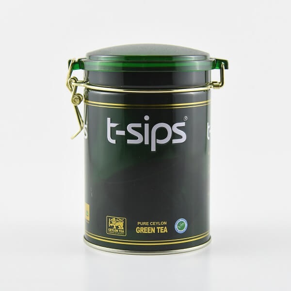 T-Sips Tea Green Tea Jar 200G - T-SIPS - Tea - in Sri Lanka