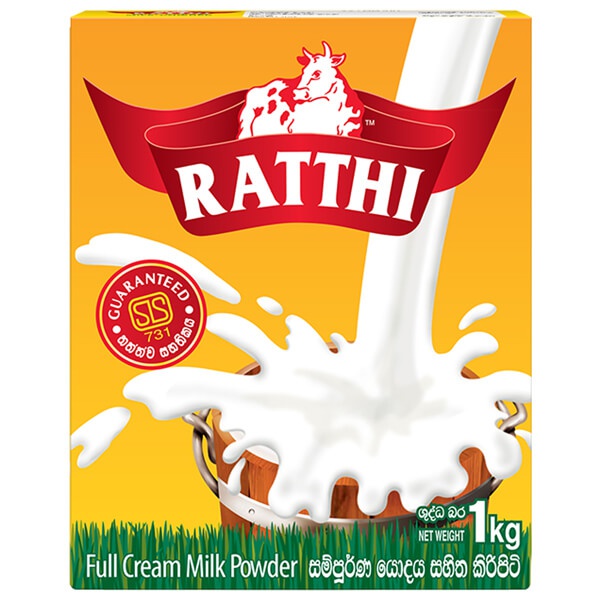 Ratthi Milk Powder Trade Pkt 1Kg - in Sri Lanka