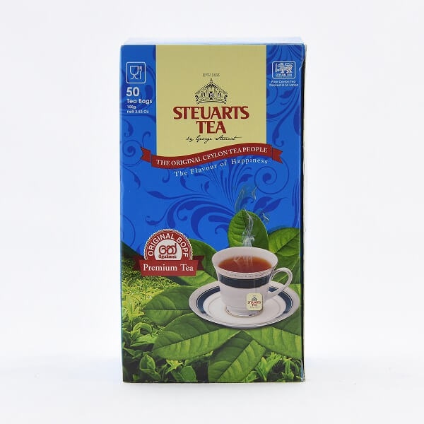 Steuarts Tea Premium Bopf 50S 100G - STEUARTS - Tea - in Sri Lanka