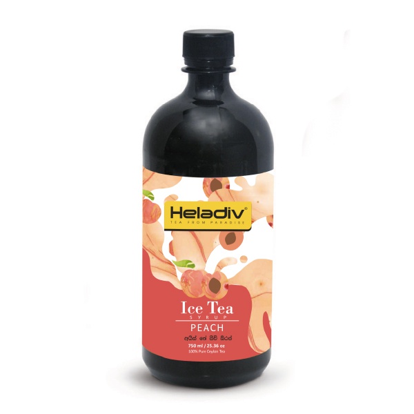 Heladiv Ice Tea Peach Syrup 750Ml - HELADIV - Fruit Drinks - in Sri Lanka