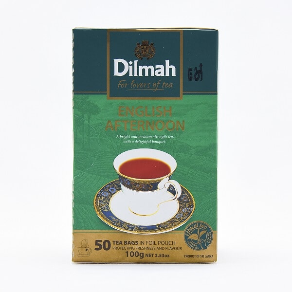 Dilmah Tea English Afternoon Bag 50S 100G - in Sri Lanka