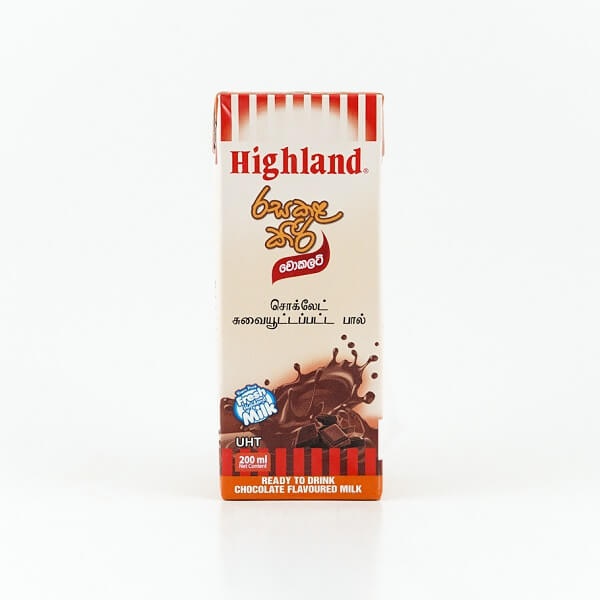 Highland Milk Chocolate U H T 180Ml - HIGHLAND - Milk Foods - in Sri Lanka