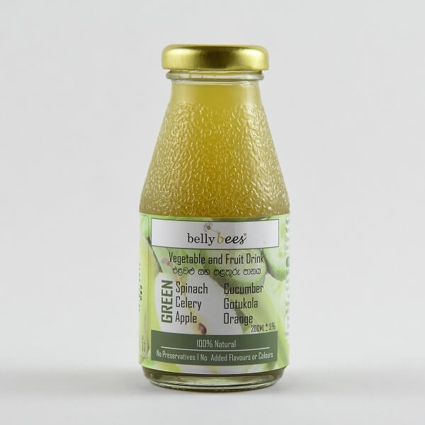 Bellybees Vegetable & Fruit Juice Green 200Ml - BELLYBEES - Fruit Drinks - in Sri Lanka
