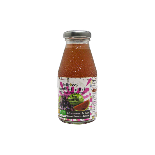 Bellybees Vegetable & Fruit Juice Dark Red 200Ml - BELLYBEES - Fruit Drinks - in Sri Lanka