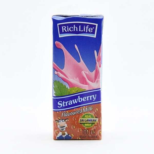 Richlife Strawberry Milk Tetra 180Ml - in Sri Lanka