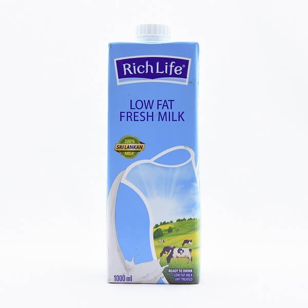 Richlife Milk Low Fat Uht 1L - RICHLIFE - Milk Foods - in Sri Lanka
