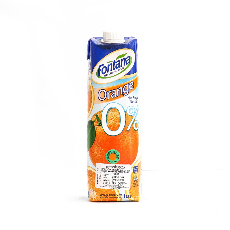 Fontana Orange Juice 100% Natural 1L - in Sri Lanka