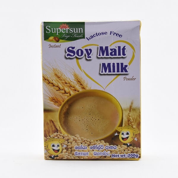 Supersun Milk Powder Soy Protein Plain 200G - SUPERSUN - Milk Foods - in Sri Lanka