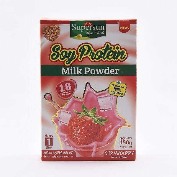 Supersun Soy Protein Strawberry 150G - SUPERSUN - Fruit Drinks - in Sri Lanka