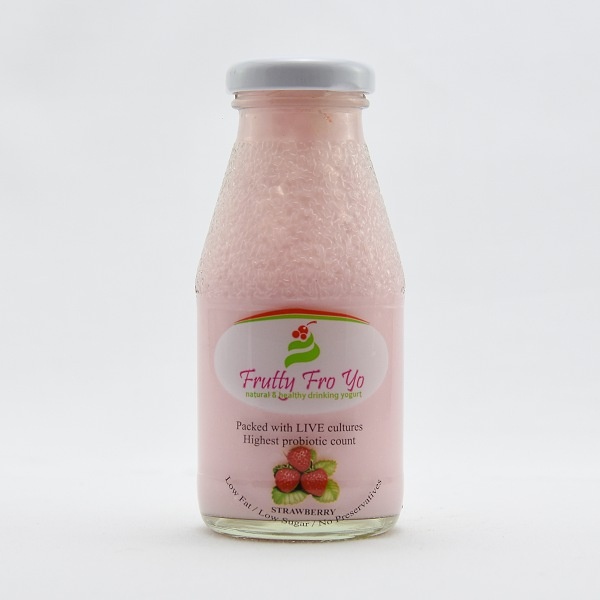 Fruttyfroyo Strawberry Drinking Yoghurt 200Ml - FRUTTYFROYO - Yogurt - in Sri Lanka