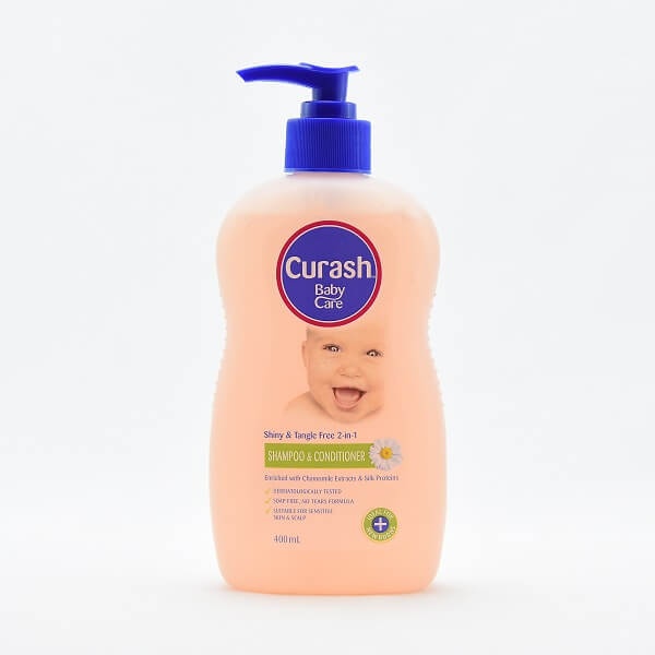 Curash Baby Shampoo & Conditioner 2In1 400Ml - in Sri Lanka