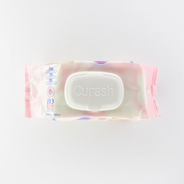 Curash Baby Wet Wipe Fragrance Free 80Pcs - CURASH - Baby Need - in Sri Lanka
