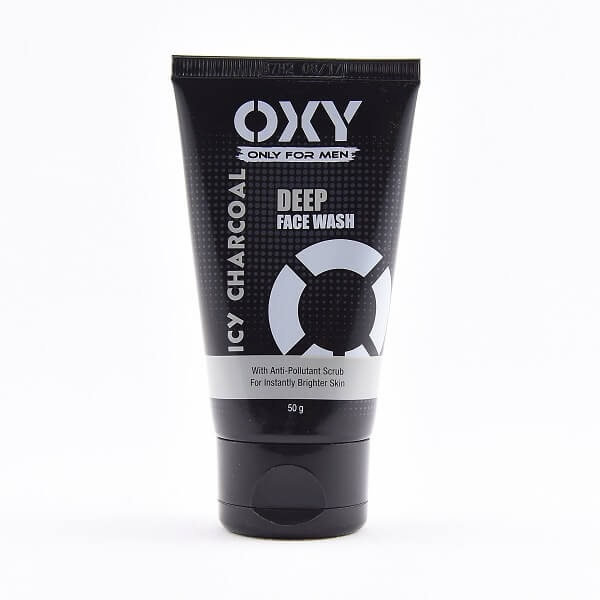 Oxy Face Wash Men Charcoal Deep 50G - in Sri Lanka