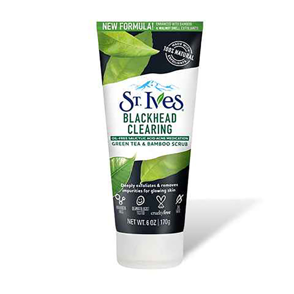 St Ives Face Scrub Green Tea Blackhead Clearing 170G - ST IVES - Facial Care - in Sri Lanka