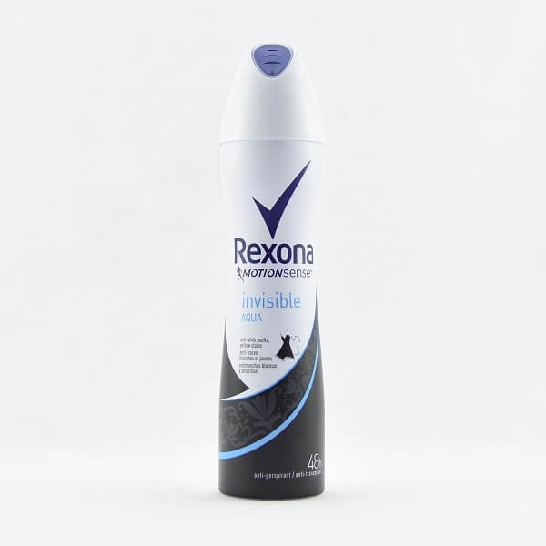 Rexona Deo Spray Invisible Aqua 200Ml - REXONA - Female Fragrances - in Sri Lanka