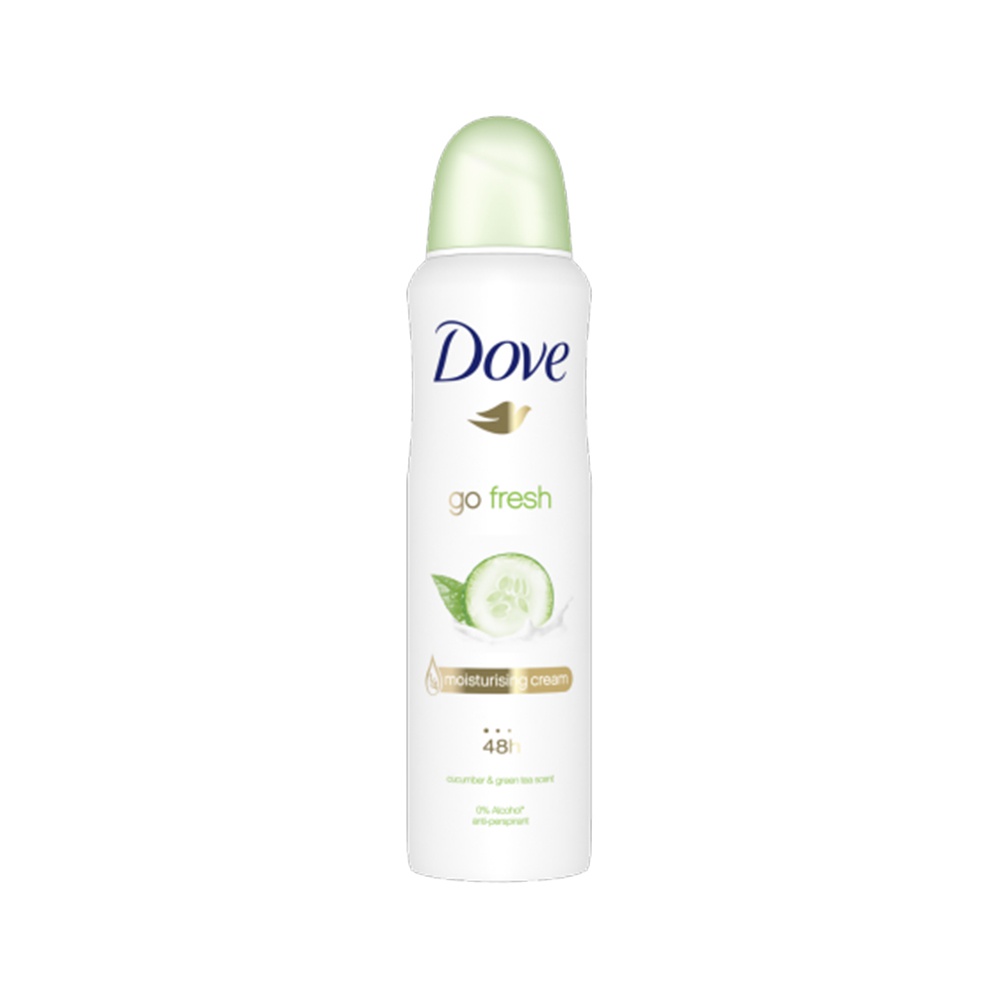 Dove Deo Spray Fresh Cucumber 150Ml - DOVE - Female Fragrances - in Sri Lanka