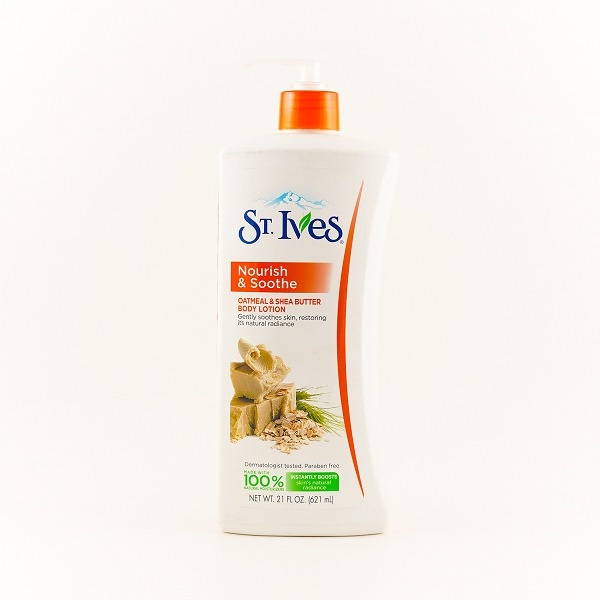 St Ives Body Lotion Shea Butter Soothing 621Ml - in Sri Lanka